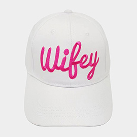 Wifey Message Baseball Cap