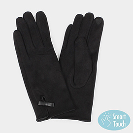 Ribbon Pointed Touch Smart Gloves