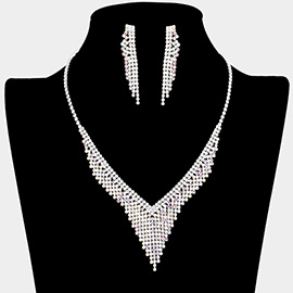 Rhinestone Pave Necklace