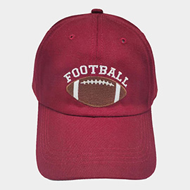 Football Message Baseball Cap