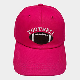 Football Message Baseball Cap