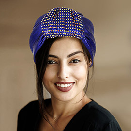 Bling Turban Hat