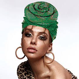 Bling Turban Hat