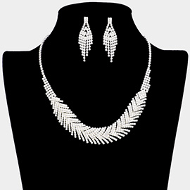 Rhinestone Pave Necklace