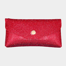 Rhinestone Pave Wallet on Chain Clutch / Fanny Pack / Belt / Crossbody Bag