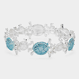 Sea Turtle Stretch Bracelet