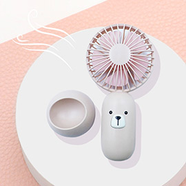 Mini Animal USB Charge Portable Fan