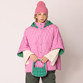 Quilted Puffer Shoulder Cloud Bag