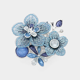 Flower Magnetic Brooch