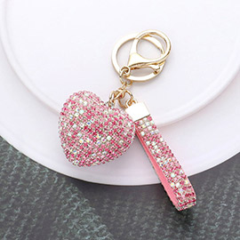 Bling Heart Keychain