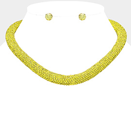 Bling Studded Necklace