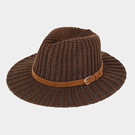 Belt Knit Panama Hat