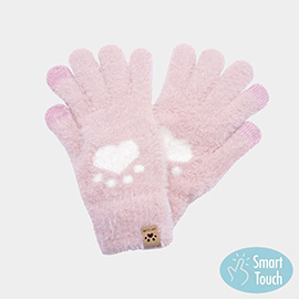 Cat Paw Pointed Smart Touch Gloves