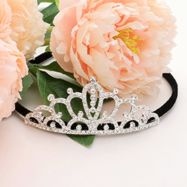 Rhinestone Paved Princess Tiara