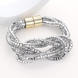 Bling Knot Magnetic Bracelet