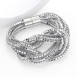 Bling Knot Magnetic Bracelet