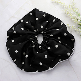 Polka Dot Scrunchie Hair Band