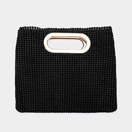 Sparkly Metal Mesh Handbag