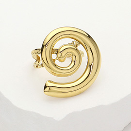 Stainless Steel Spiral Adjustable Ring