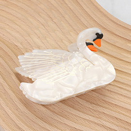 Swan Hair Claw Clip