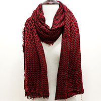 Casual Lattice Acrylic Scarf