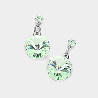 Genuine Crystal Drop Earrings