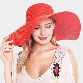 Solid Straw Sun Hat