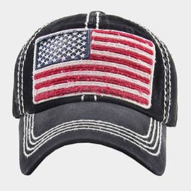 American USA Flag Vintage Baseball Cap