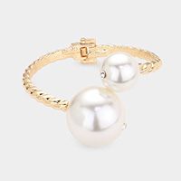 Pearl Hinged Bracelet