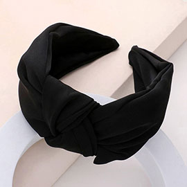 Solid Knot Burnout Headband