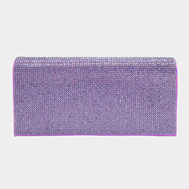 Bling Solid Evening Clutch / Crossbody Bag