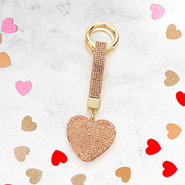 Bling Heart Keychain