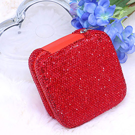 Bling Square Travel Jewelry Organizer Box