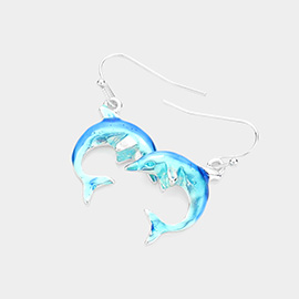 Dolphin Dangle Earrings