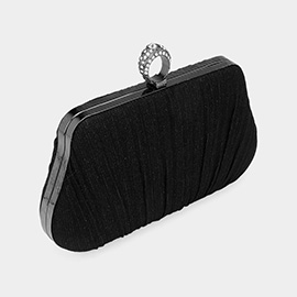 Sparkle Fabric Clutch Evening Bag / Crossbody Bag