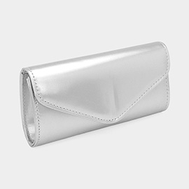 Shiny Envelop Evening Clutch / Crossbody Bag