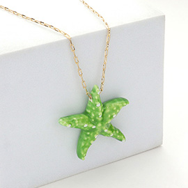 Starfish Pendant Necklace