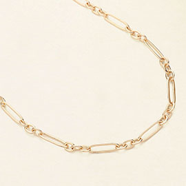 Textured Chain Necklace