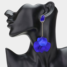 Petal Dropdown Dangle Earrings