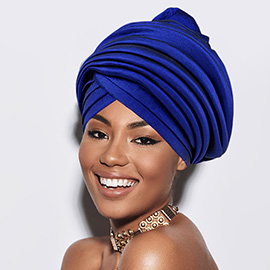 Padded Puffer Turban Hat
