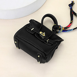 Faux Leather Mini Purse / Bag Charm