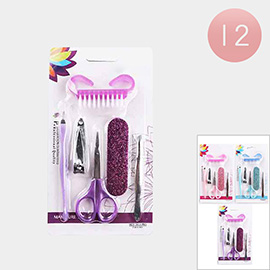 12 SET OF 6 - Basic Manicure Kit Sets