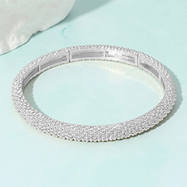 Mesh Metal Stretch Bracelet