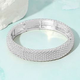 Mesh Metal Stretch Bracelet