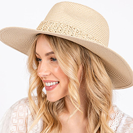 Paper Straw Braid Sun Hat