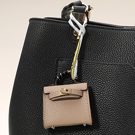 Faux Leather Mini Purse / Bag Charm